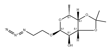 2-叠氮基乙基3,4-O-异亚丙基-Α-L-吡喃葡萄糖苷