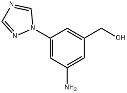 (3-AMINO-5-(1H-1,2,4-TRIAZOL-1-YL)PHENYL)METHANOL