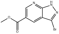 3-溴-1H-吡唑并[3,4-B]吡啶-5-羧酸甲酯