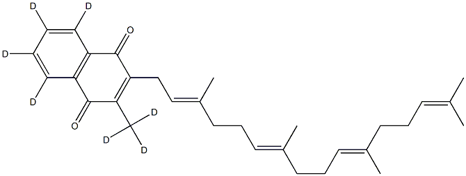 5,6,7,8-tetradeuterio-2-[(2E,6E,10E)-3,7,11,15-tetramethylhexadeca-2,6,10,14-tetraenyl]-3-(trideuteriomethyl)naphthalene-1,4-dione