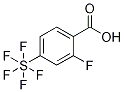 2-Fluoro-4-(pentafluorosulfur)benzoic acid