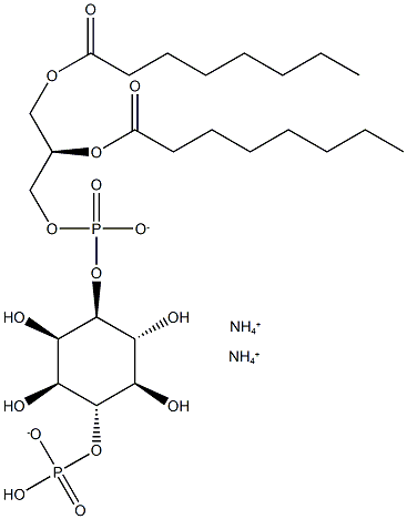 1,2-DIOCTANOYL-SN-GLYCERO-3-PHOSPHO-(1'-MYO-INOSITOL-4'-PHOSPHATE) (AMMONIUM SALT);08:0 PI(4)P