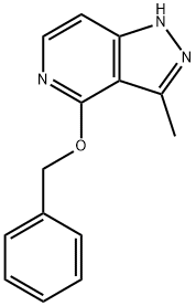 1H-Pyrazolo[4,3-c]pyridine, 3-Methyl-4-(phenylMethoxy)-