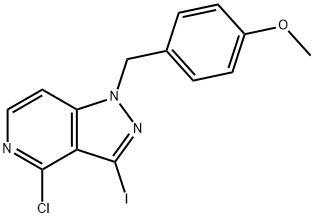 4-氯-3-碘-1-(4-甲氧基)-1H-吡唑并[4,3-C]吡啶