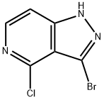1H-Pyrazolo[4,3-c]pyridine,3-broMo-4-chloro-