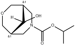 isopropyl(1R,5S,9s)-9-hydroxy-3-oxa-7-azabicyclo[3.3.1]nonane-7-carboxylate