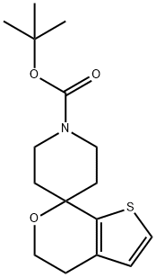 TERT-BUTYL 4',5'-DIHYDROSPIRO[PIPERIDINE-4,7'-THIENO[2,3-C]PYRAN]-1-CARBOXYLATE