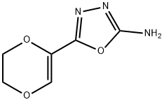 5-(5,6-DIHYDRO-1,4-DIOXIN-2-YL)-1,3,4-OXADIAZOL-2-AMINE