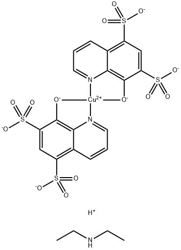 copper diethylamine oxyquinoline sulfonate