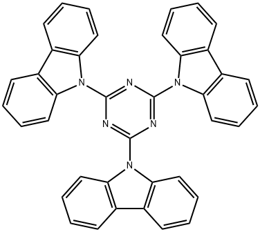 2,4,6-三(9H-咔唑-9-基)-1,3,5-三嗪