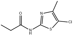 5-Chloro-4-methyl-2-propionamidothiazole
