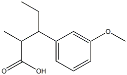 2-甲基-3-(3-甲氧基苯基)戊酸