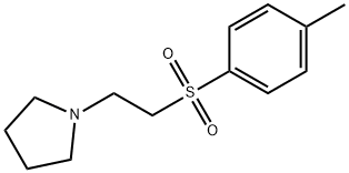 1-[2-(4-methylphenyl)sulfonylethyl]pyrrolidine
