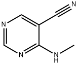 5-Pyrimidinecarbonitrile, 4-(methylamino)- (8CI,9CI)