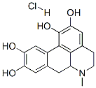 5,6,6a,7-tetrahydro-6-methyl-4H-dibenzo[de,g]quinoline-1,2,9,10-tetrol hydrochloride