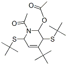2-Acetoxy-1-acetyl-4-tert-butyl-3,6-di(tert-butylthio)-1,2,3,6-tetrahydropyridine