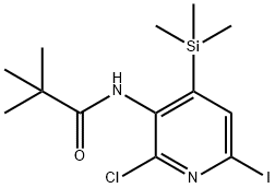 N-(2-氯-6-碘-4-(三甲基甲硅烷基)吡啶-3-基)新戊酰胺