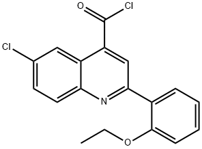 6-氯-2-(2-乙氧苯基)喹啉-4-甲酰氯
