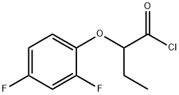 2-(2,4-二氟苯氧基)丁酰氯化物