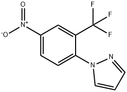 1-(4-硝基-2-(三氟甲基)苯基)-1H-吡唑