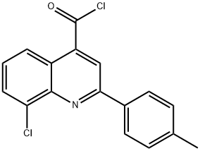 8-氯-2-(4-甲基苯基)喹啉-4-甲酰氯