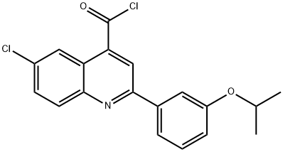 6-氯-2-(3-异丙氧芬基)喹啉-4-甲酰氯