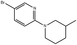 1-(5-Bromo-2-pyridinyl)-3-methylpiperidine