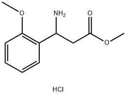 METHYL 3-AMINO-3-(2-METHOXYPHENYL)PROPANOATE HCl