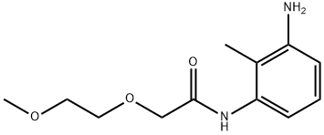 N-(3-amino-2-methylphenyl)-2-(2-methoxyethoxy)acetamide