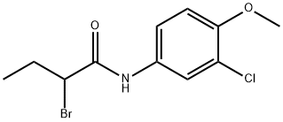 2-溴-N-(3-氯-4-甲氧苯基)丁酰胺
