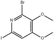 2-溴-6-碘-3,4-二甲氧基吡啶