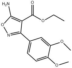 5-氨基-3-(3,4-二甲氧苯基)异恶唑-4-甲酸乙酯