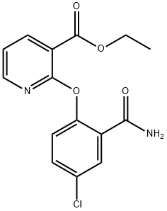 2-[2-(氨基羰基)-4-氯苯氧基]烟酸乙酯