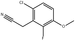 6-氯-2-氟-3-甲氧基苯乙腈