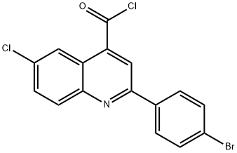 2-(4-溴苯基)-6-氯喹啉-4-甲酰氯