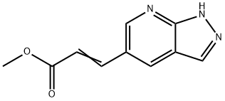 (E)-Methyl 3-(1H-pyrazolo[3,4-b]pyridin-5-yl)acrylate