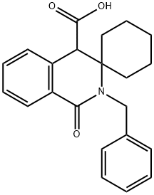 2'-苄基-1'-氧代-1',4'-二氢-2'H-螺[环己烷-1,3'-异喹啉]-4'-羧酸