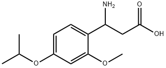 3-氨基-3-(4-异丙氧基-2-甲氧苯基)丙酸