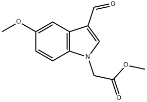 (3-甲酰基-5-甲氧基-1H-吲哚-1-基)乙酸甲酯