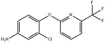 3-Chloro-4-{[6-(trifluoromethyl)pyridin-2-yl]oxy}aniline