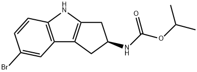 (S)-(7-溴-1,2,3,4-四氢环戊二烯[B]吲哚-2-基)氨基羧酸酯异丙酯