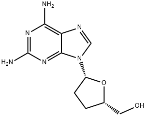 2,6-二氨基-2',3'-二脱氧嘌呤-9-呋喃核糖苷