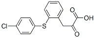 2-[(4-Chlorophenyl)thio]-α-oxobenzenepropanoic acid