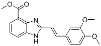 methyl 2-(3,4-dimethoxystyryl)benzimidazole-4-carboxylate