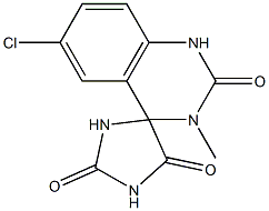 6'-chloro-3'-methylspiro(imidazolidine-4,4'(1'H)-quinazoline)-2,2',5(3'H)-trione