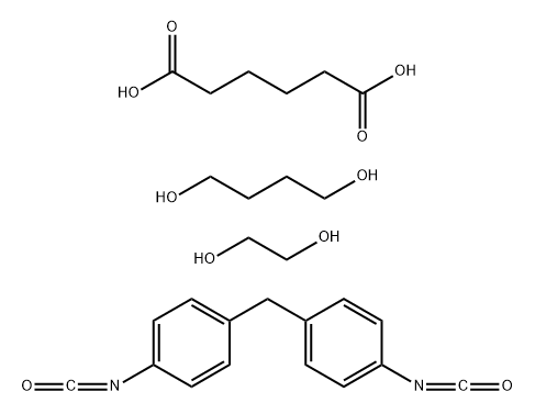 4,4'-二苯甲烷二异氰酸酯与丁二醇和聚乙二醇己二酸酯的聚合物