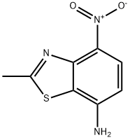 7-Benzothiazolamine,2-methyl-4-nitro-(9CI)