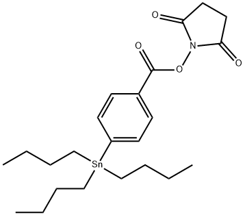 1-[[4-(三丁基锡烷基)苯甲酰基]氧基]-2,5-吡咯烷二酮