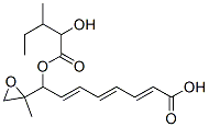8-(2-Hydroxy-3-methylvaleryloxy)-8-(2-methyloxiranyl)-2,4,6-octatrienoic acid