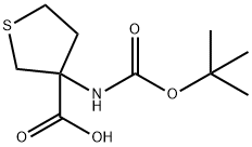 3-(叔丁氧基羰基氨基)四氢噻吩-3-羧酸
